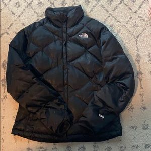 Black north face coat